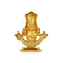 Giri Balaji Murti Multicolour Stone Balaji Idol/ Gold Polish Balaji Statue For Car